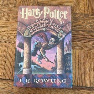 Rare 1st edition, Harry Potter, and the sorcerer Stone by J. K. Rowling hardback
